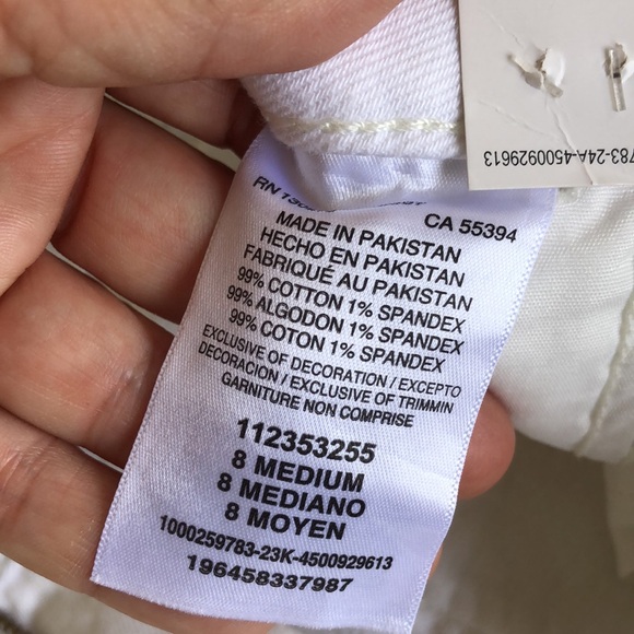 NWT! - LEE Heritage Denim High-Rise Mini Skirt w/Stretch - Picture 7 of 10